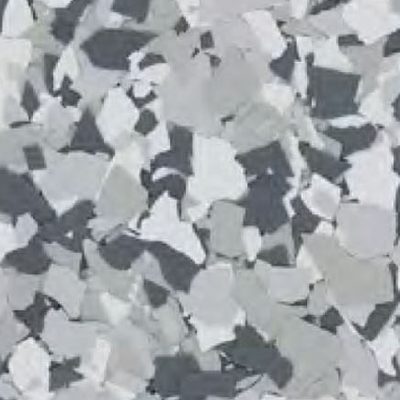 Slate Stone flake floor coating color