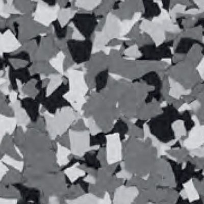 Smoke flake floor coating color